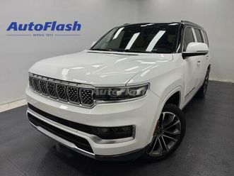 used 2022 jeep grand wagoneer series iii awd, carplay, audio mcintosh, toit pano
