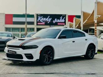 dodge charger gt 3.6l | monthly 1300/- | 0% dp | full option | super track pak | park assist | # 53274