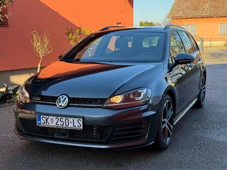 vw golf 7 variant gtd 2,0 tdi bmt dsg, 2015 god.