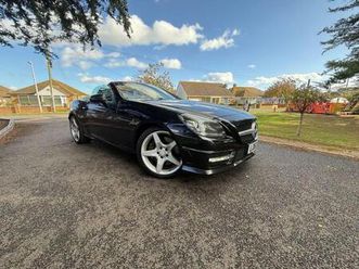 2013 mercedes-benz slk 1.8 slk200 amg sport g-tronic+ euro 5 (start/stop) 2dr convertible petrol automatic