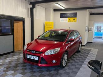 2012 ford focus 1.0 125 ecoboost titanium x 5dr estate petrol manual