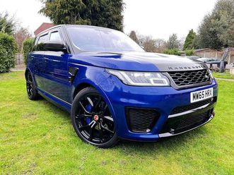land rover range rover sport 5.0 v8 supercharged svr
