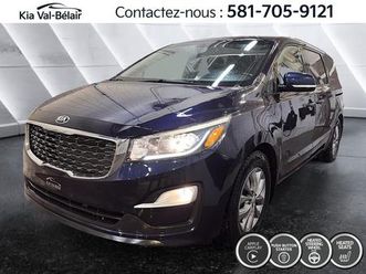 used 2020 kia sedona lx+ *v6 *276hp *caméra *carplay *8passagers