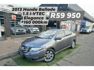 2013 honda ballade 1.5 elegance