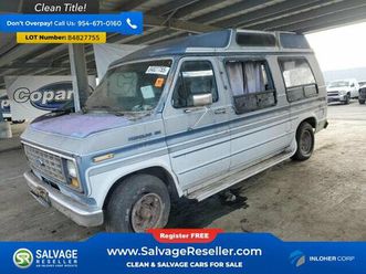 1990 ford e-150 and econoline 150