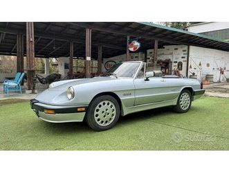 alfa romeo spider 2.0i quadrifoglio verde - 1987