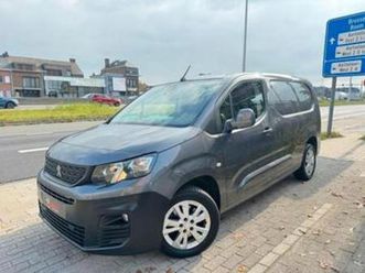 ② peugeot partner xl 2019 automaat 129dkm 3zitpl. navi camera — camionnettes & utilitaires — 2ememain