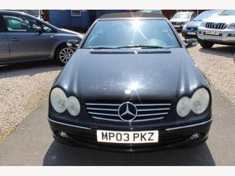 3.2 clk320 avantgarde cabriolet 2dr