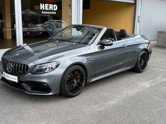amg c 63 s cabrio-vollausstattung-19200 km-wie neu