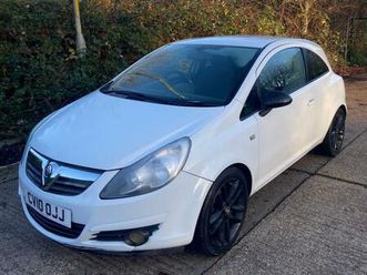 2010 vauxhall corsa 1.2i 16v sxi 3dr [ac] hatchback petrol manual