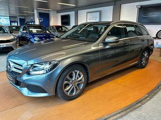 mercedes-benz c 200d navi/ahk/shz/teilleder/start&stop