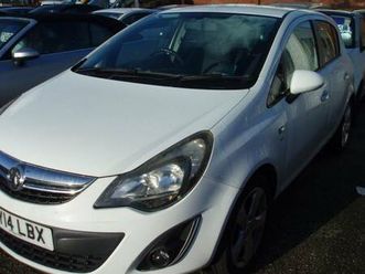 2014 14 vauxhall corsa 1.4 16v sxi hatchback 5dr petrol manual wide ratio euro 5
