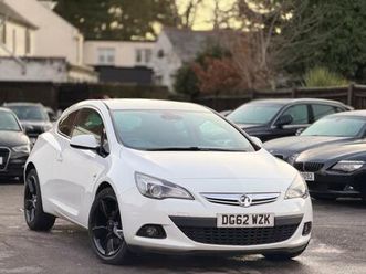 2012 vauxhall astra gtc 1.4t 16v 140 sri 3dr hatchback petrol manual
