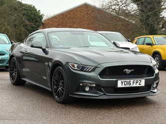 5.0 v8 gt fastback selshift euro 6 2dr