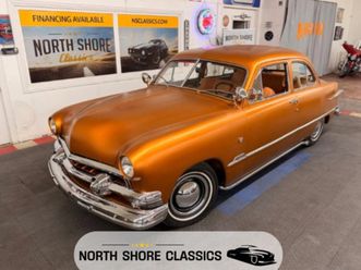 1951 ford 2 door custom -flathead v8-rat rod-see video