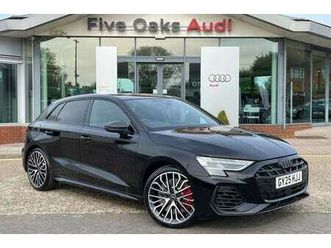 2025 audi a3 s3 tfsi quattro vorsprung 5dr s tronic hatchback petrol automatic