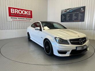 2012 mercedes-benz c class 6.3 c63 v8 amg edition 125 spds mct euro 5 2dr coupe petrol automatic