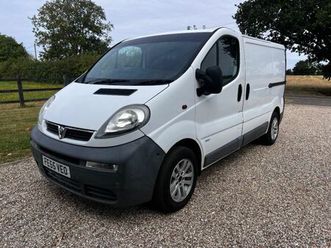 vauxhall, vivaro, panel van, 2005, manual, 1870 (cc)