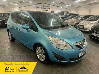 2011 vauxhall meriva 1.7 cdti se auto euro 5 5dr mpv diesel automatic