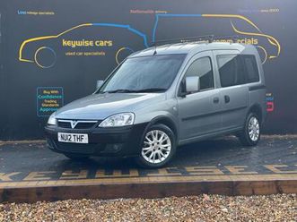 2012 vauxhall combo 1.3 cdti 16v 1700 5dr easytronic estate diesel manual