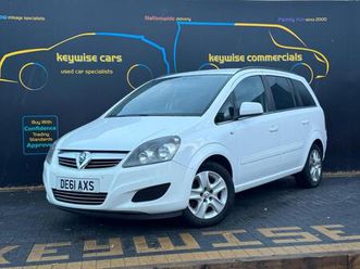 2011 vauxhall zafira 1.6i [115] exclusiv 5dr mpv petrol manual