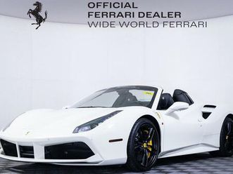 certified 2018 ferrari 488 spider
