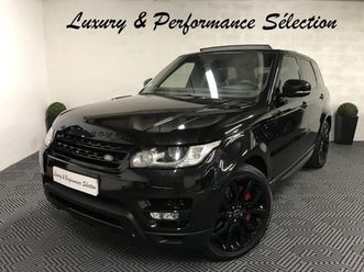 land rover range rover sport 4.4 sdv8 340ch hse dynamic - pack furtif - 89000km - toit ouvrant