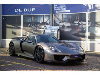 porsche 918 spyder | org. nl | liquid silver | carbon | lift |dealer onderhouden