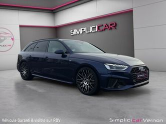 audi a4 avant 35 tdi 163 s tronic 7 s line attelage électrique jantes rs toit ouvrant garantie constructeur jusqu'à...