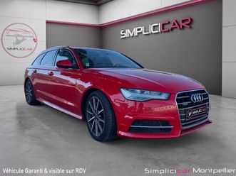 audi a6 avant tdi 218 s tronic 7 quattro 3.0l s line v6 garantie 12 mois
