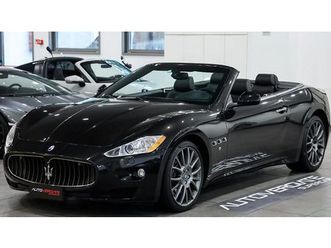 2010 maserati grancabrio noir automatique, 6 vitesses in...