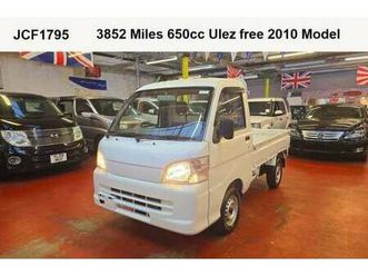 2025 daihatsu hijet 650cc dropside van ulez free 3852 miles petrol manual
