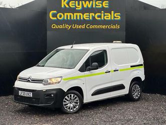 2020 citroen berlingo 1.5 bluehdi 1000 enterprise m swb euro 6 (start/stop) 5dr panel van diesel manual