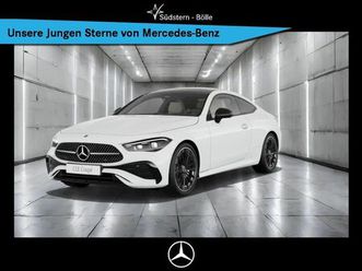 mercedes-benz cle 220 d coupé amg+ambiente+distro+memory+mbux