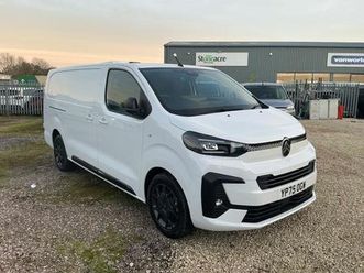 2025 citroen dispatch 1.5 bluehdi driver xl lwb euro 6 (start/stop) 6dr panel van diesel manual