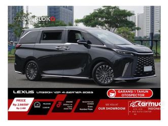 2023 lexus lm 350h 2.5 4 seater mpv luxury vip a25a-fxs odo 4 rbuan pajak panjang (dp rendah) kondisi mulus promo harga akhir tahun