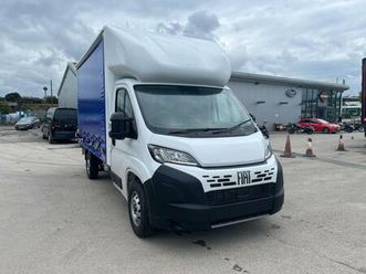 2025 fiat ducato curtainsider chassis cab diesel manual