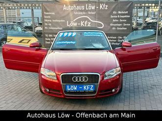 audi a4 cabriolet 1.8 t s-line tüv neu scheckheft