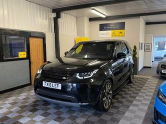 2018 land rover discovery 3.0 td6 hse commercial auto panel van diesel automatic