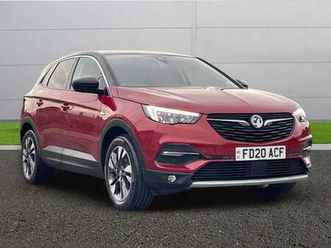 2020 vauxhall grandland x 1.2 turbo sri nav 5dr auto hatchback petrol automatic