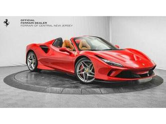 certified 2021 ferrari f8 spider rosso corsa