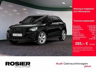 audi q2 s line 35 tfsi s tronic led navi kamera shz