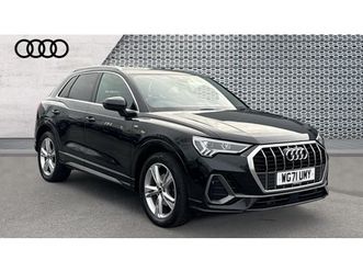 audi q3 q3 35 tfsi s line 5dr s tronic