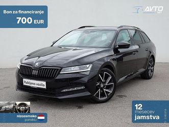 škoda superb 1.5 tsi sportline combi dsg+f1+matrix+vzv.kamera