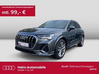 audi q3 35 tdi s tronic s line led navi ahk sitzh acc