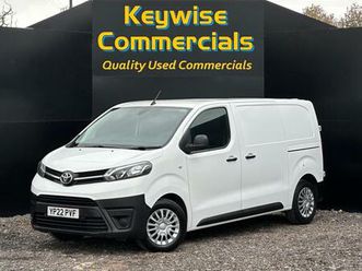 2022 toyota proace 1.5d 120 icon van panel van diesel manual
