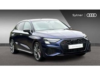 s3 tfsi black ed quattro 5dr s tronic [tech pro]