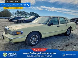 1997 lincoln town car executive