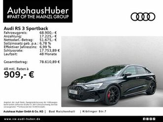 audi rs 3 sportback matrix hud mmi plus sportaga pano
