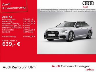 audi a6 50tdi quattro s-line black ahk 360° matrix